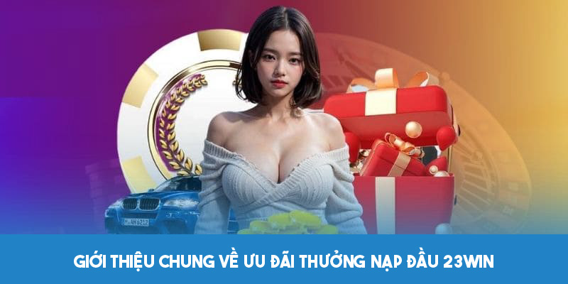 Đôi nét giới thiệu khuyến mãi thưởng nạp đầu 23win 